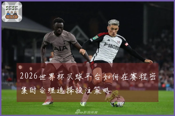 2026世界杯买球平台如何在赛程密集时合理选择投注策略