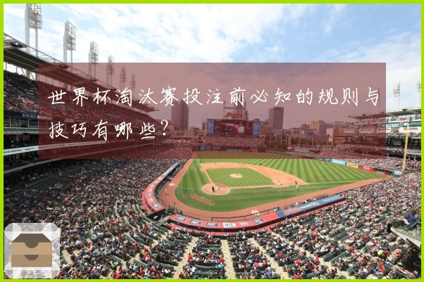 世界杯淘汰赛投注前必知的规则与技巧有哪些？