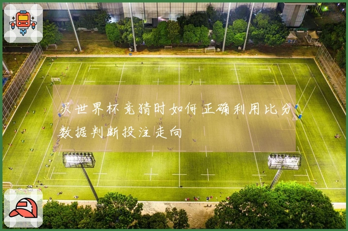 买世界杯竞猜时如何正确利用比分数据判断投注走向